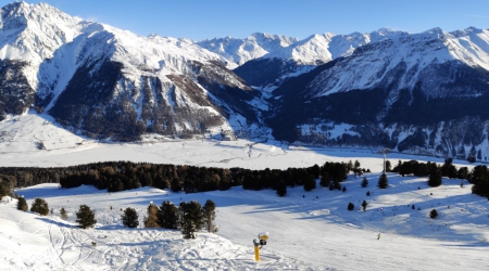 Wintersport in 2-Länder Skiarena -Schöneben.